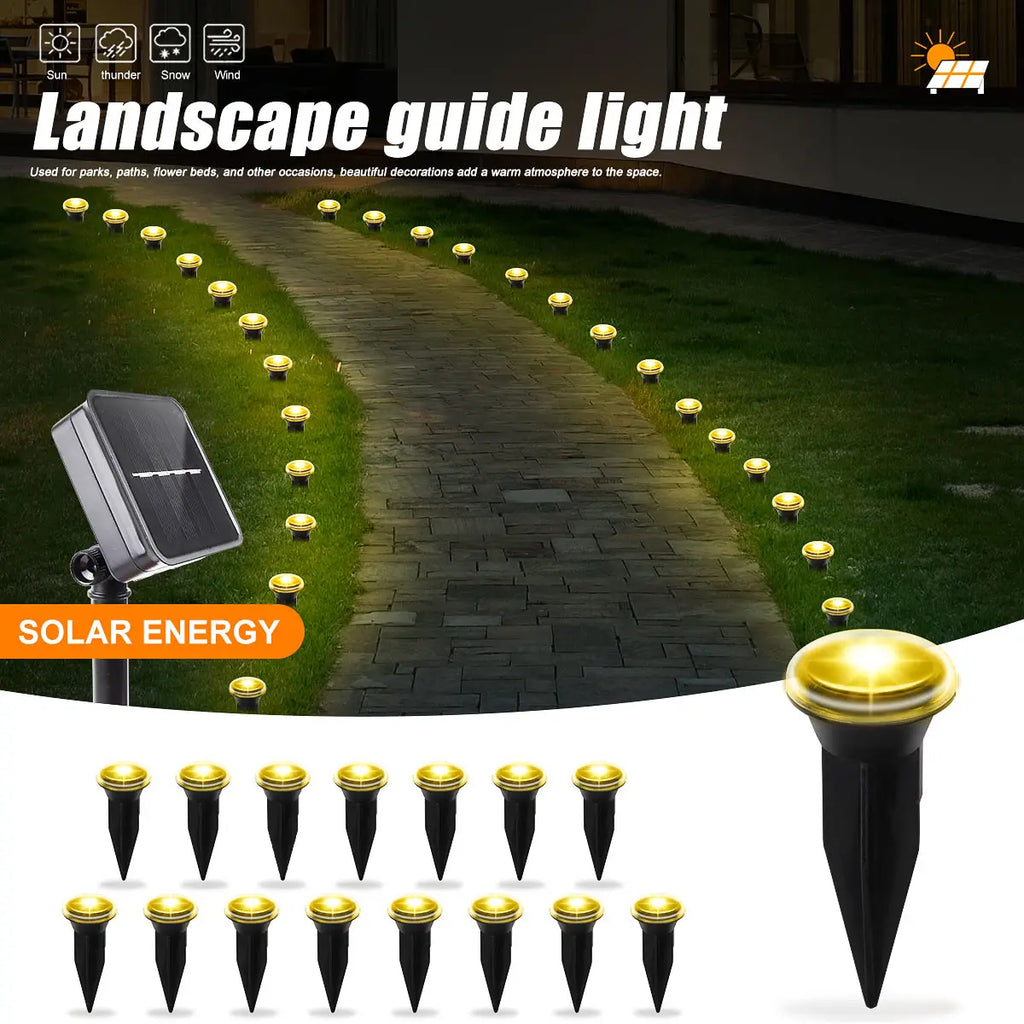 Solar Garden Pathway Lights – product image 1