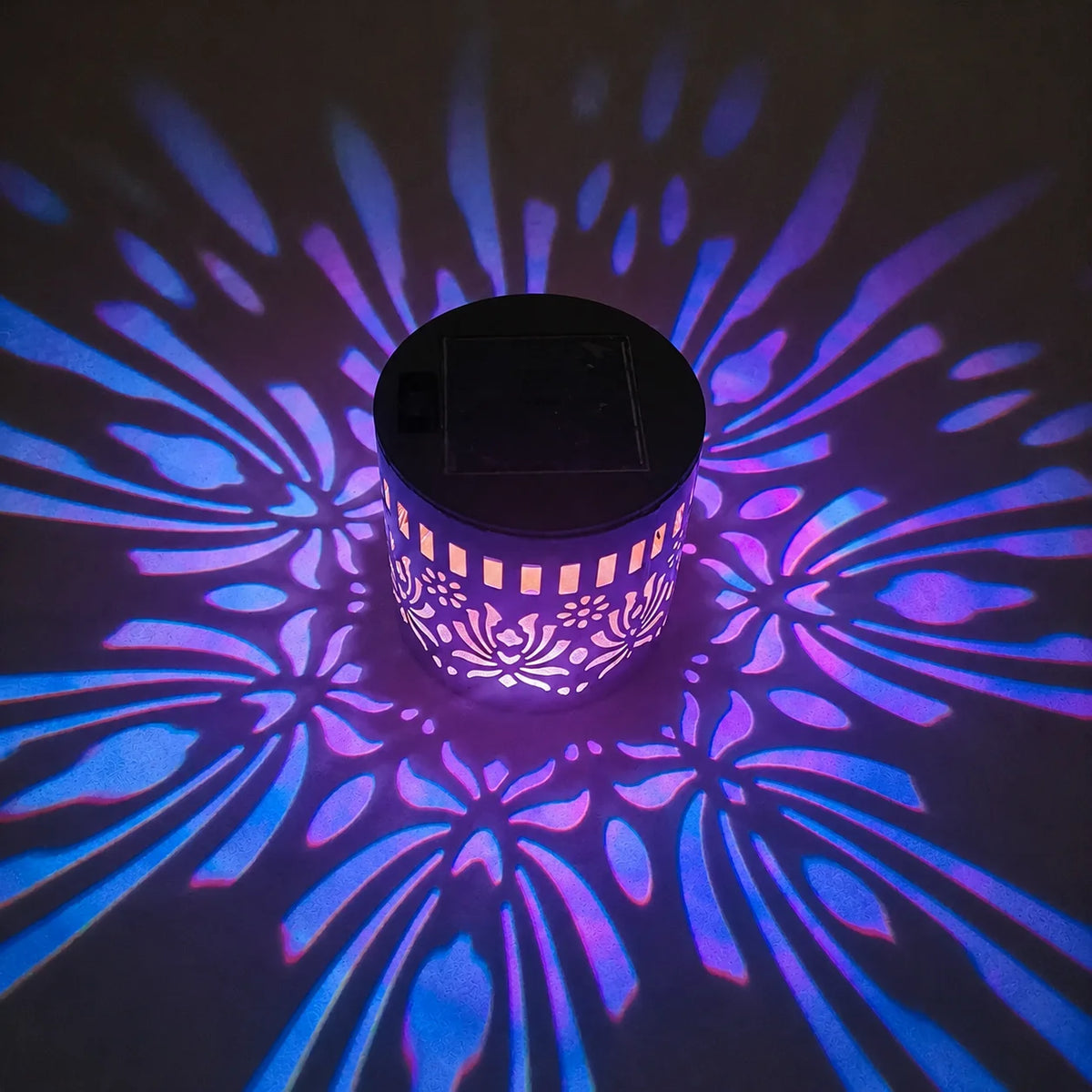Solar Flower Wall Light – product image 7