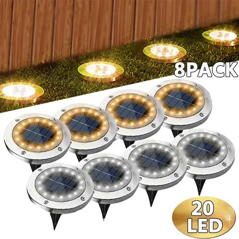 Solar Disk Lights – product image 1