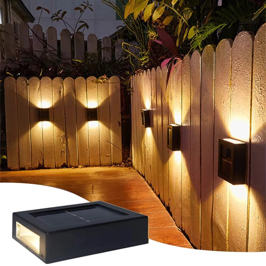 Solar Up & Down Wall Light – product image 1