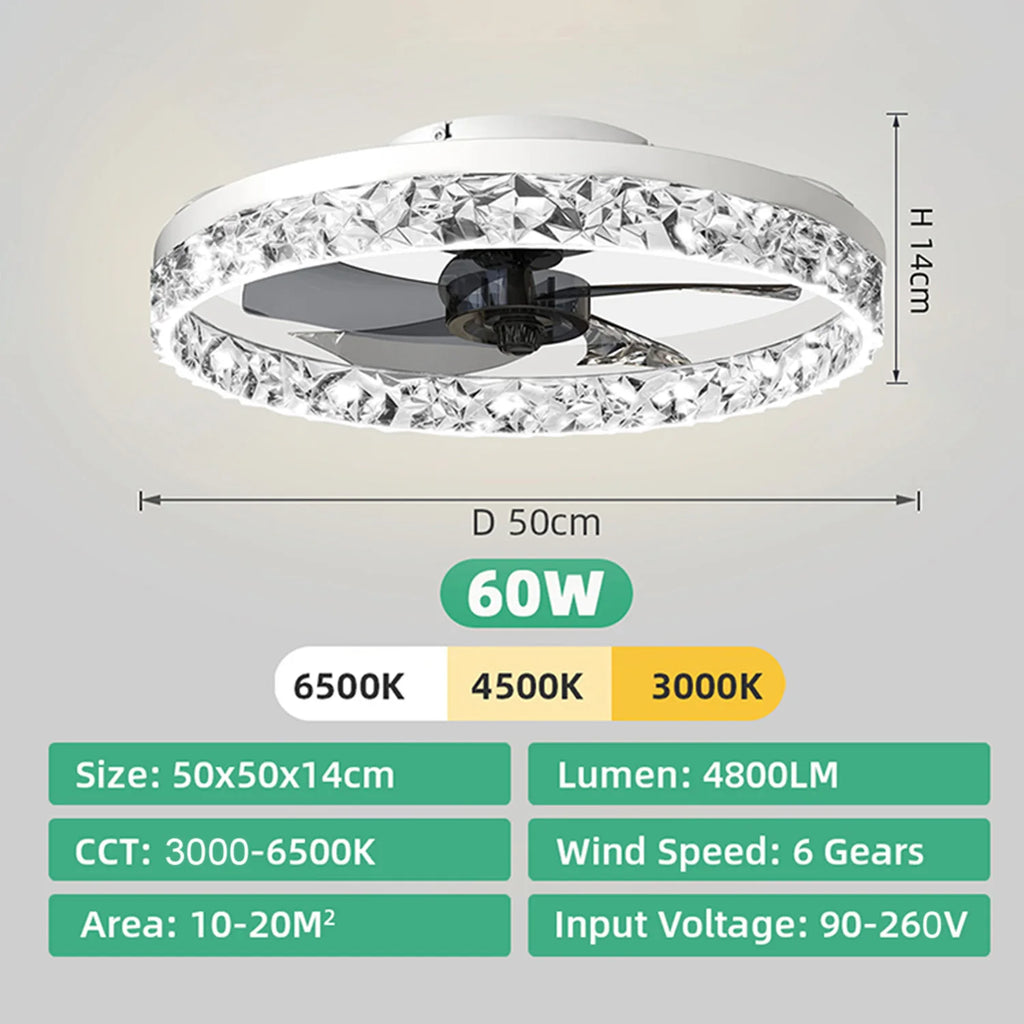 LED Ceiling Fan with Light – product image 13