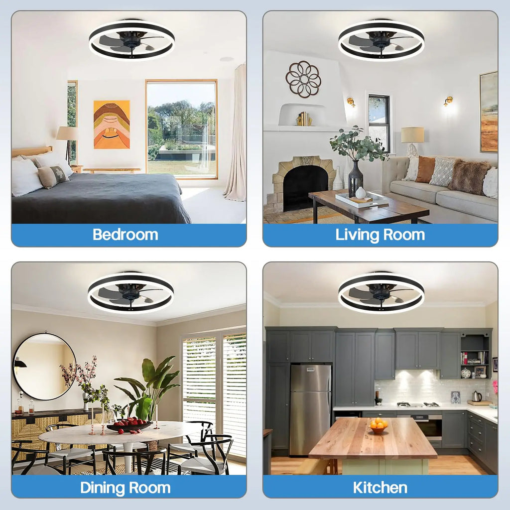 LED Ceiling Fan with Light – product image 6