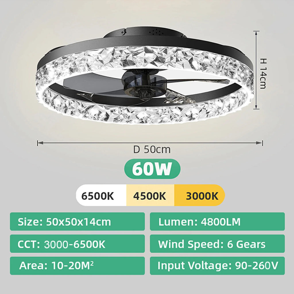LED Ceiling Fan with Light – product image 9