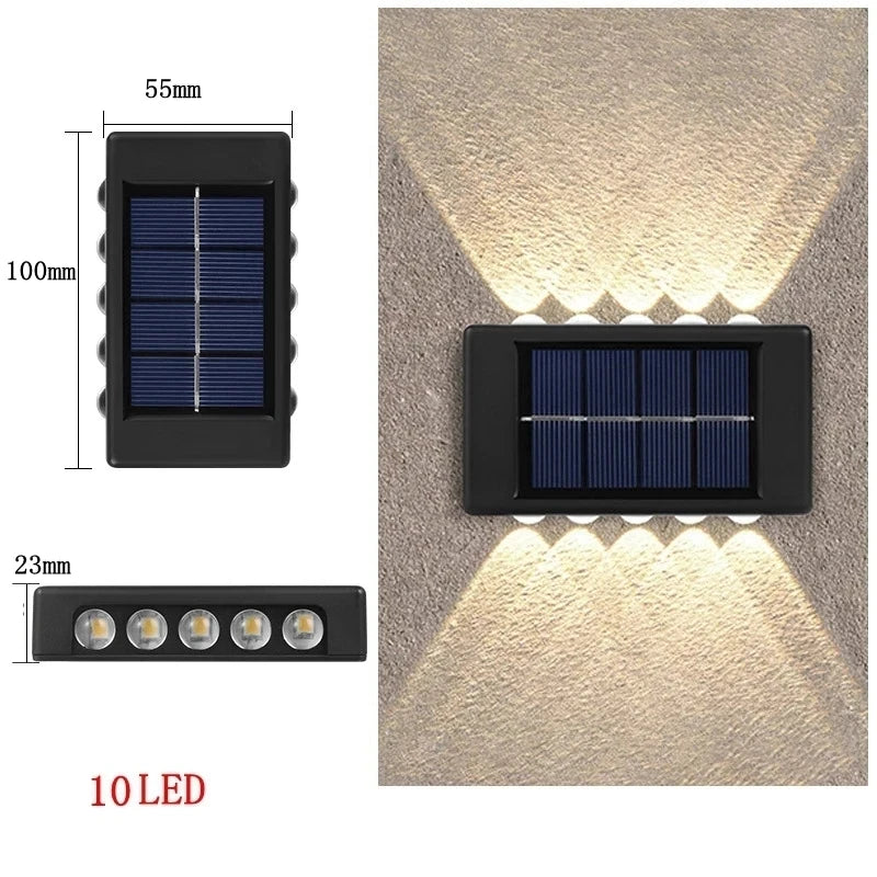 Solar Up & Down Wall Light – product image 12