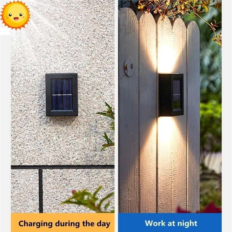 Solar Up & Down Wall Light – product image 3