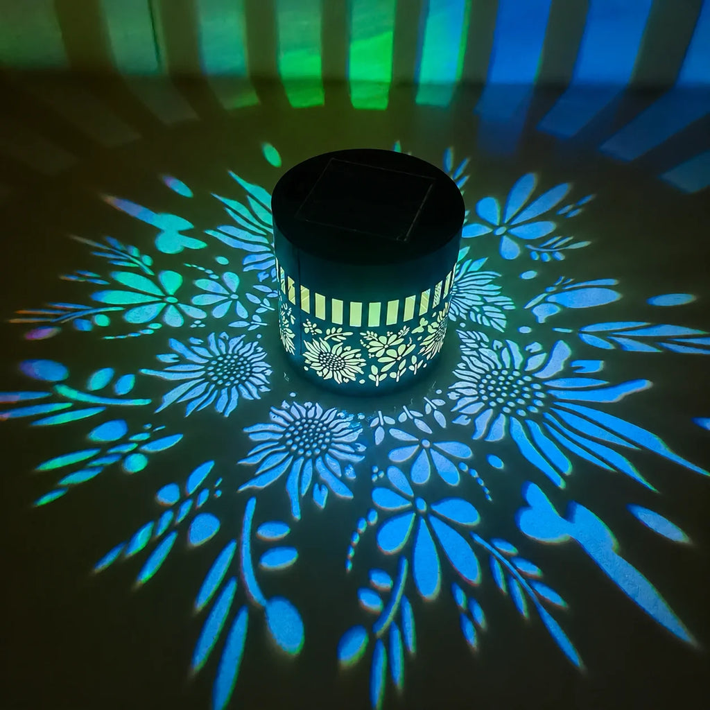Solar Flower Wall Light – product image 9