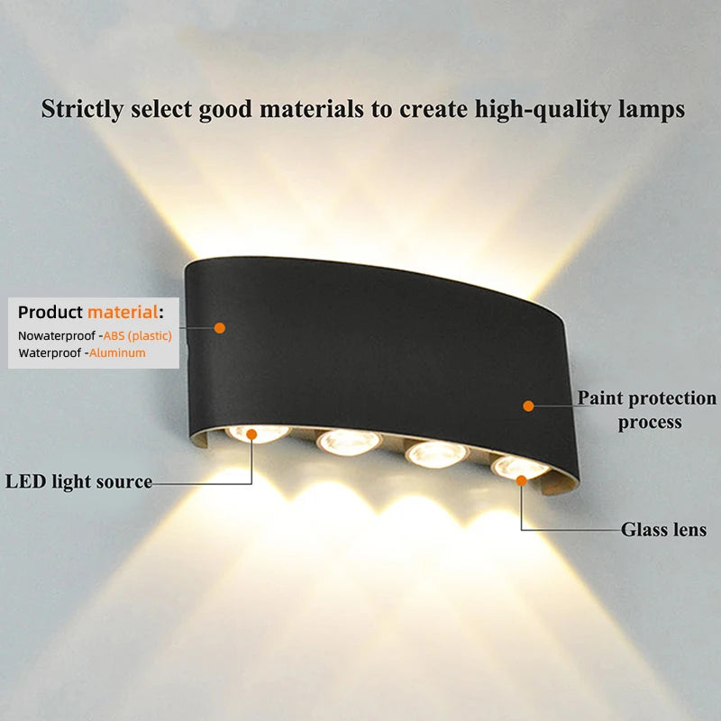 LED Up & Down Wall Sconce – product image 2