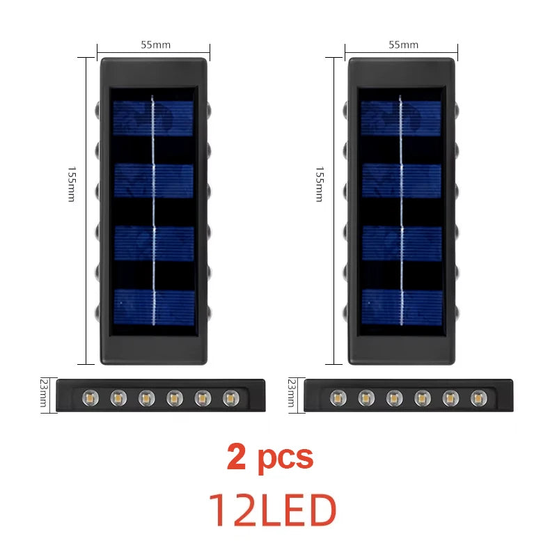 Solar Up & Down Wall Light – product image 7