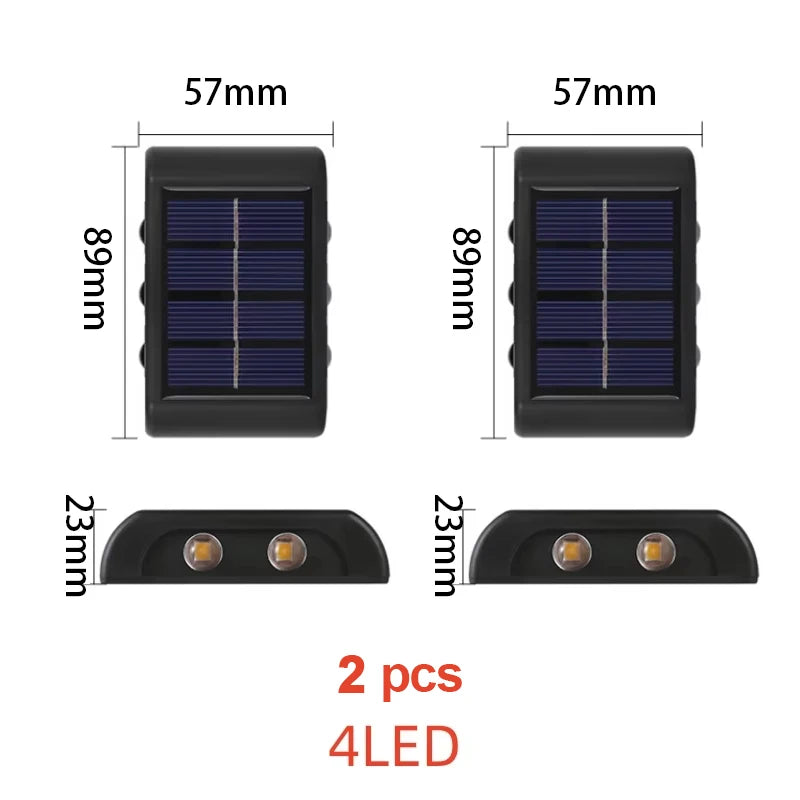 Solar Up & Down Wall Light – product image 8