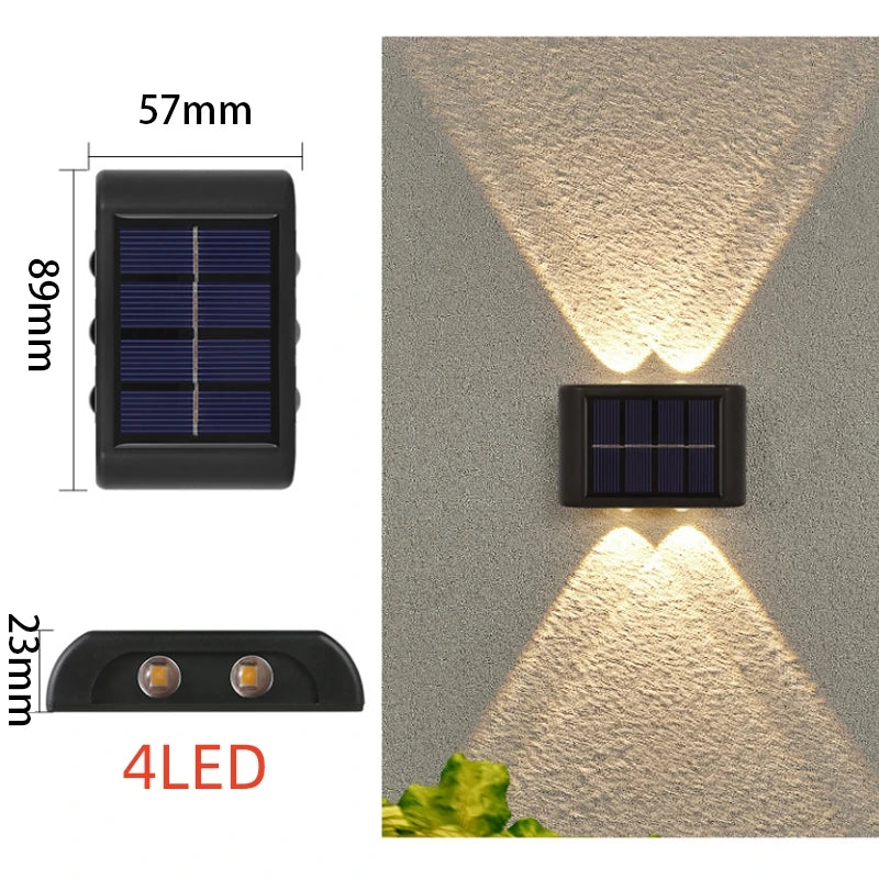 Solar Up & Down Wall Light – product image 9